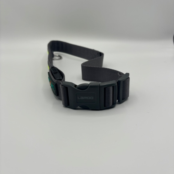 Eversunn Gray LED Dog Collar, USB Rechargeable Waterproof Reflective - Large - Picture 8 of 9